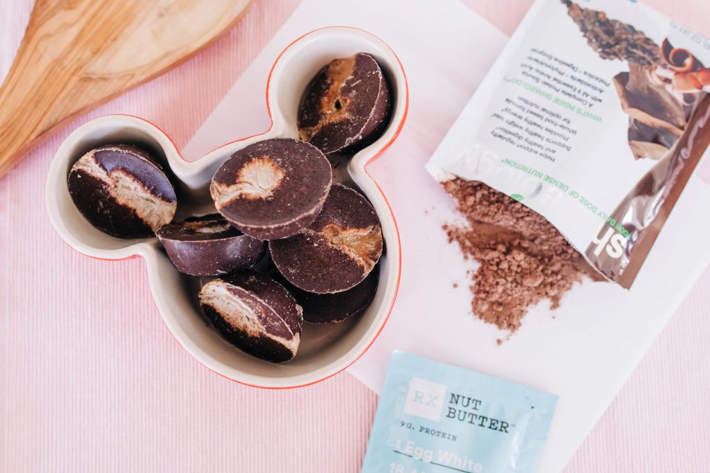 chocolate nut shakeolog y bites