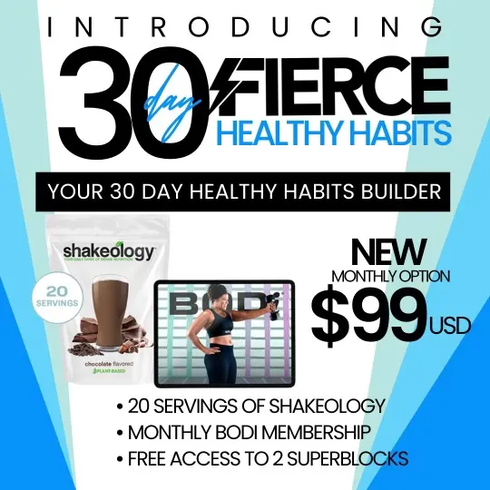 30-day fierce habits description